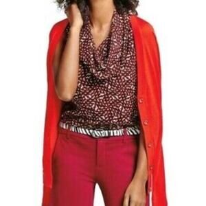 Cabi Cowl Neck Venus Top 3721 Medium Blouse